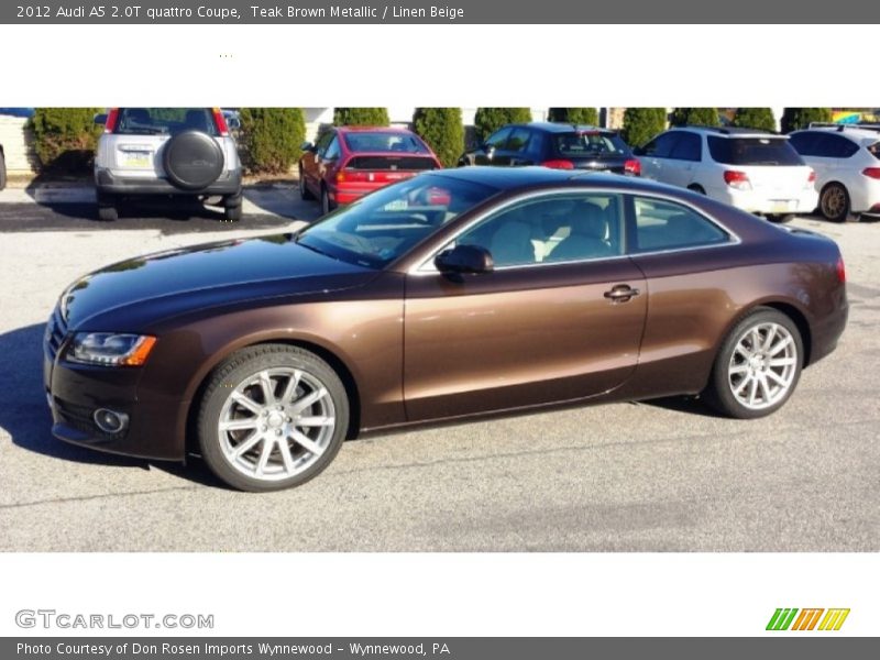  2012 A5 2.0T quattro Coupe Teak Brown Metallic