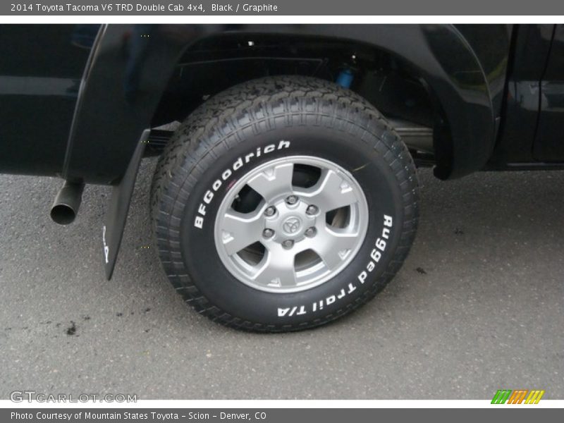 Black / Graphite 2014 Toyota Tacoma V6 TRD Double Cab 4x4