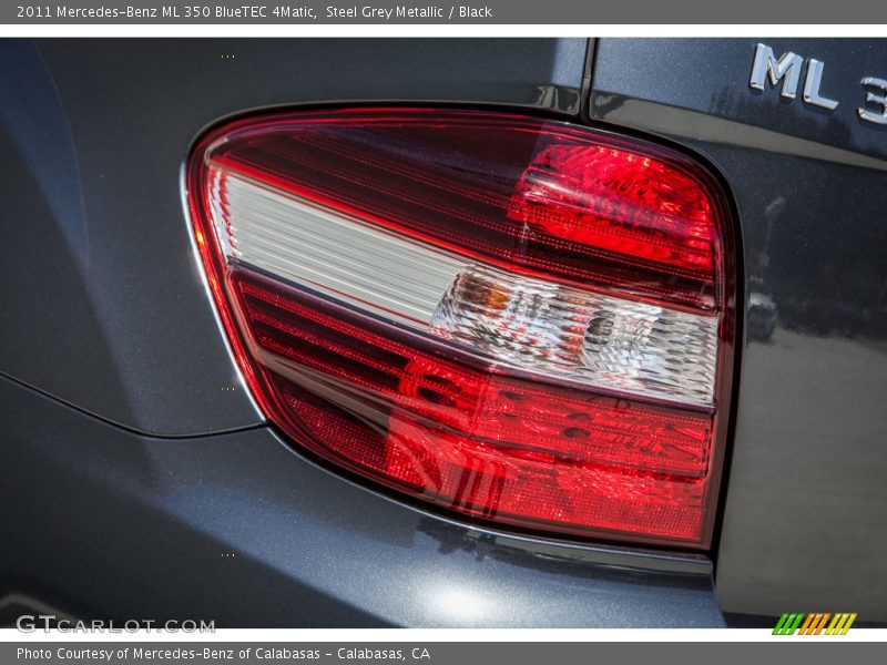 Steel Grey Metallic / Black 2011 Mercedes-Benz ML 350 BlueTEC 4Matic