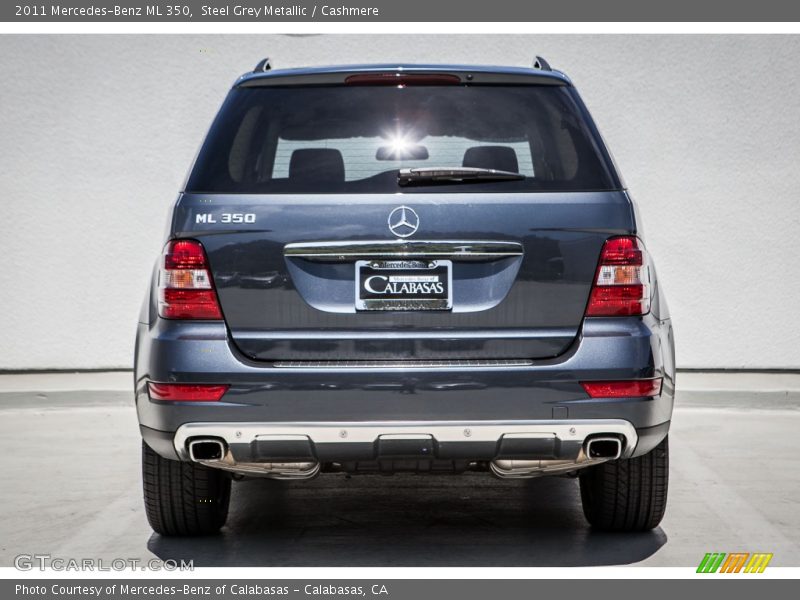 Steel Grey Metallic / Cashmere 2011 Mercedes-Benz ML 350