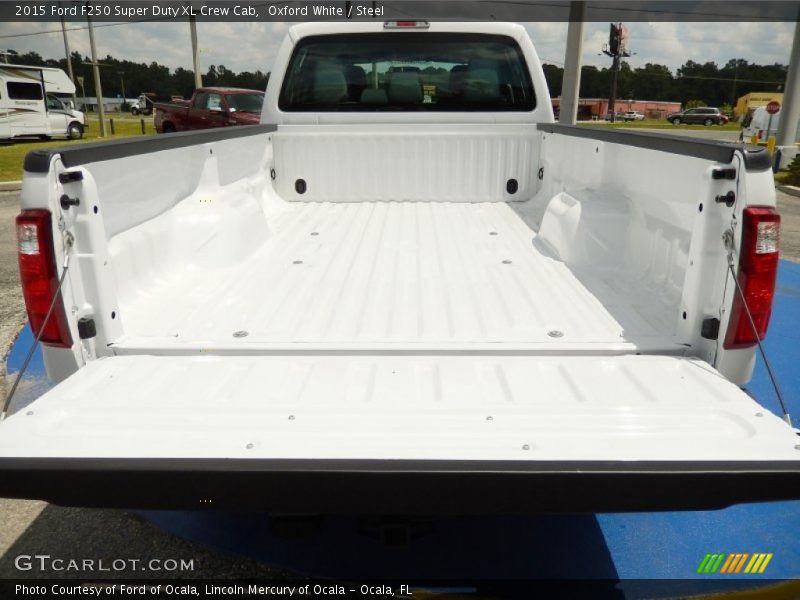 Oxford White / Steel 2015 Ford F250 Super Duty XL Crew Cab