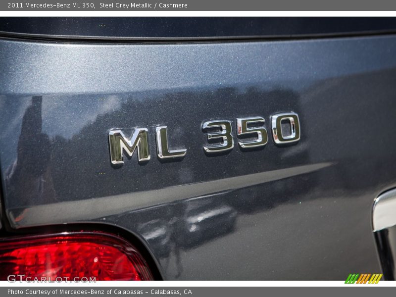 Steel Grey Metallic / Cashmere 2011 Mercedes-Benz ML 350