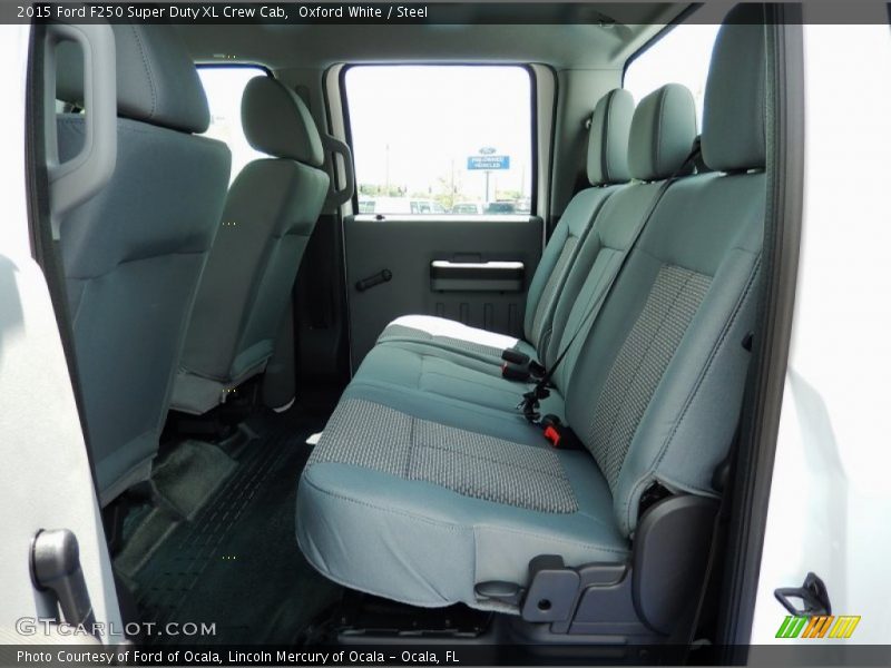Oxford White / Steel 2015 Ford F250 Super Duty XL Crew Cab