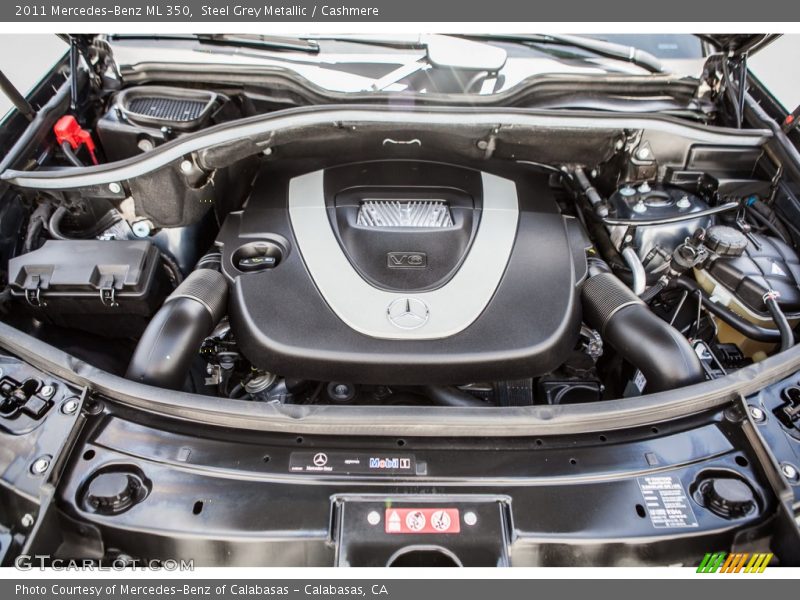 Steel Grey Metallic / Cashmere 2011 Mercedes-Benz ML 350