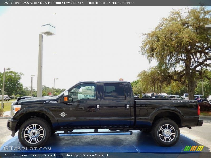  2015 F250 Super Duty Platinum Crew Cab 4x4 Tuxedo Black