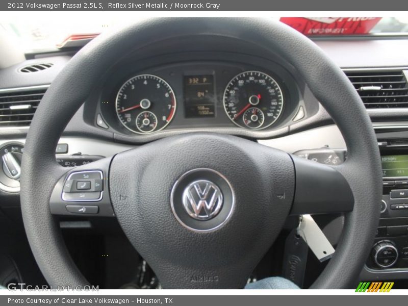 Reflex Silver Metallic / Moonrock Gray 2012 Volkswagen Passat 2.5L S