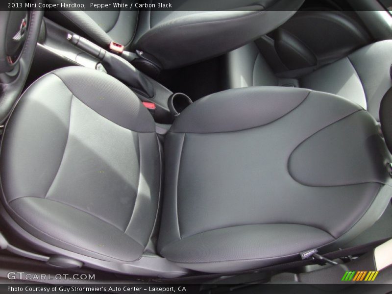 Pepper White / Carbon Black 2013 Mini Cooper Hardtop