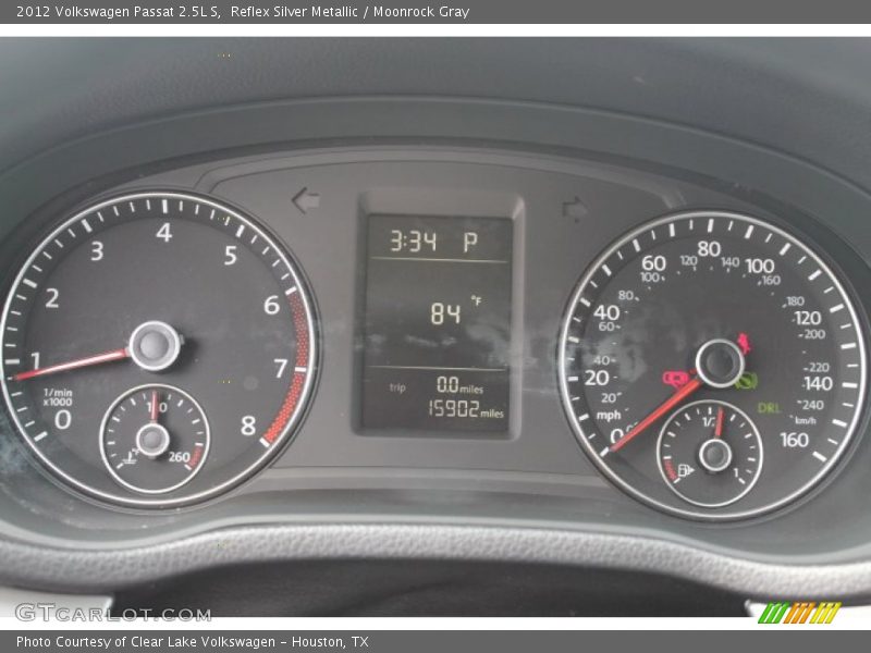Reflex Silver Metallic / Moonrock Gray 2012 Volkswagen Passat 2.5L S