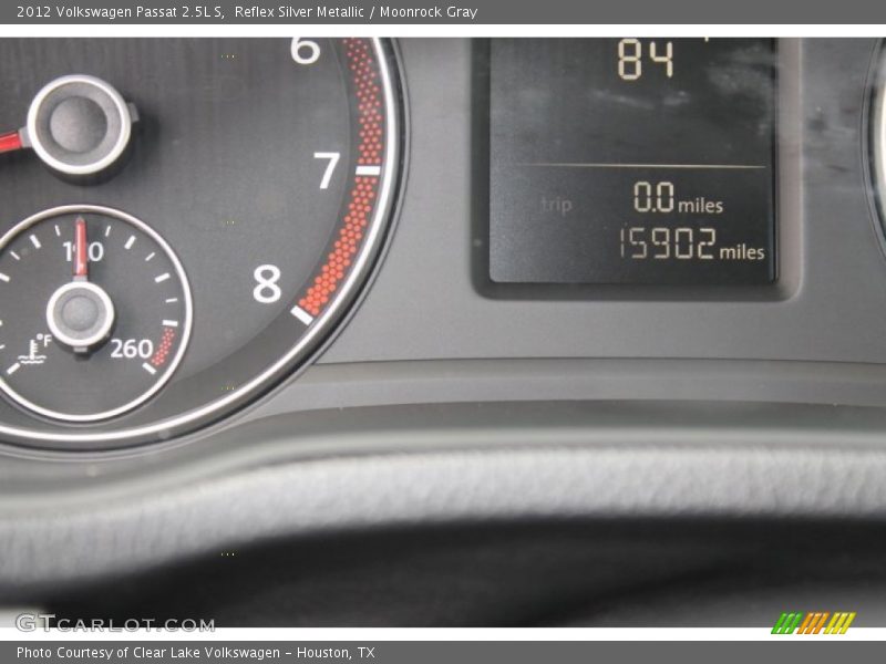 Reflex Silver Metallic / Moonrock Gray 2012 Volkswagen Passat 2.5L S