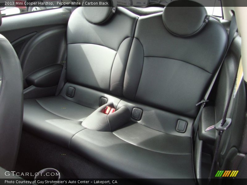 Pepper White / Carbon Black 2013 Mini Cooper Hardtop