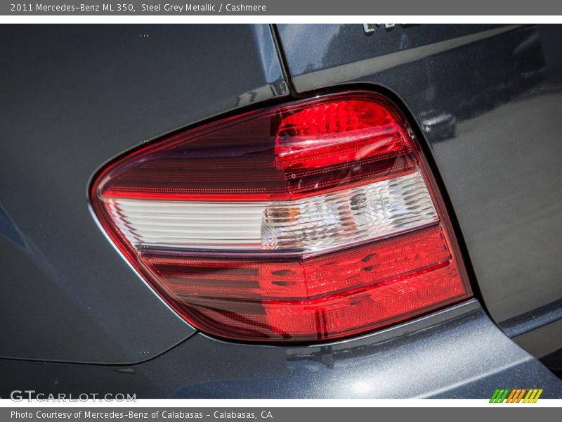 Steel Grey Metallic / Cashmere 2011 Mercedes-Benz ML 350