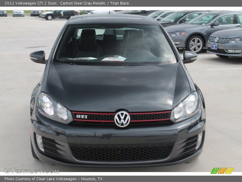 Carbon Steel Gray Metallic / Titan Black 2011 Volkswagen GTI 2 Door