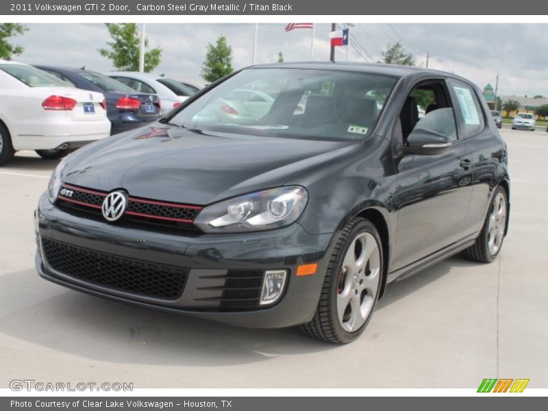 Carbon Steel Gray Metallic / Titan Black 2011 Volkswagen GTI 2 Door