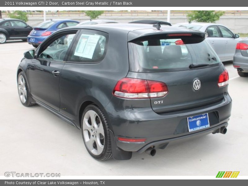 Carbon Steel Gray Metallic / Titan Black 2011 Volkswagen GTI 2 Door