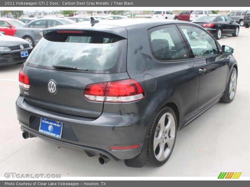 Carbon Steel Gray Metallic / Titan Black 2011 Volkswagen GTI 2 Door