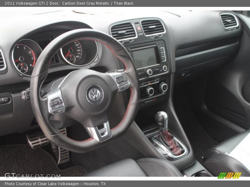 Carbon Steel Gray Metallic / Titan Black 2011 Volkswagen GTI 2 Door