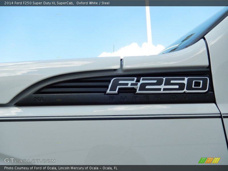 Oxford White / Steel 2014 Ford F250 Super Duty XL SuperCab