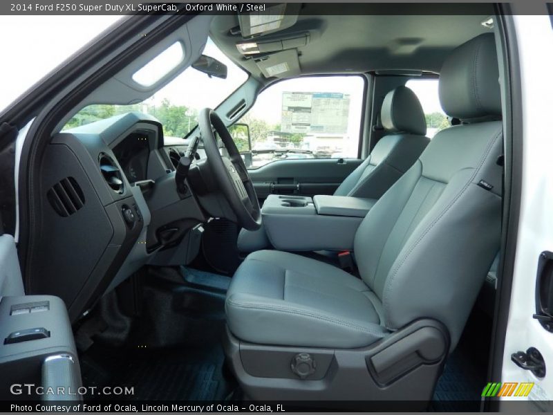 Oxford White / Steel 2014 Ford F250 Super Duty XL SuperCab