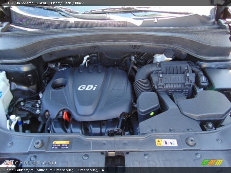 Ebony Black / Black 2014 Kia Sorento LX AWD