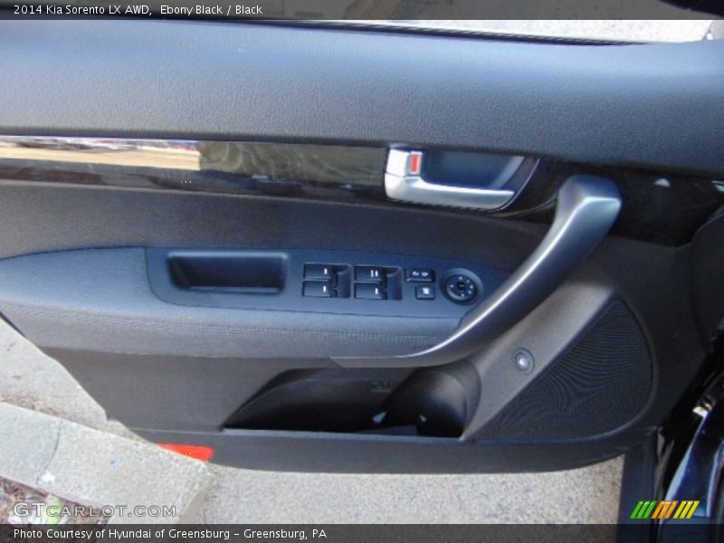 Ebony Black / Black 2014 Kia Sorento LX AWD