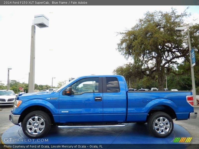  2014 F150 XLT SuperCab Blue Flame