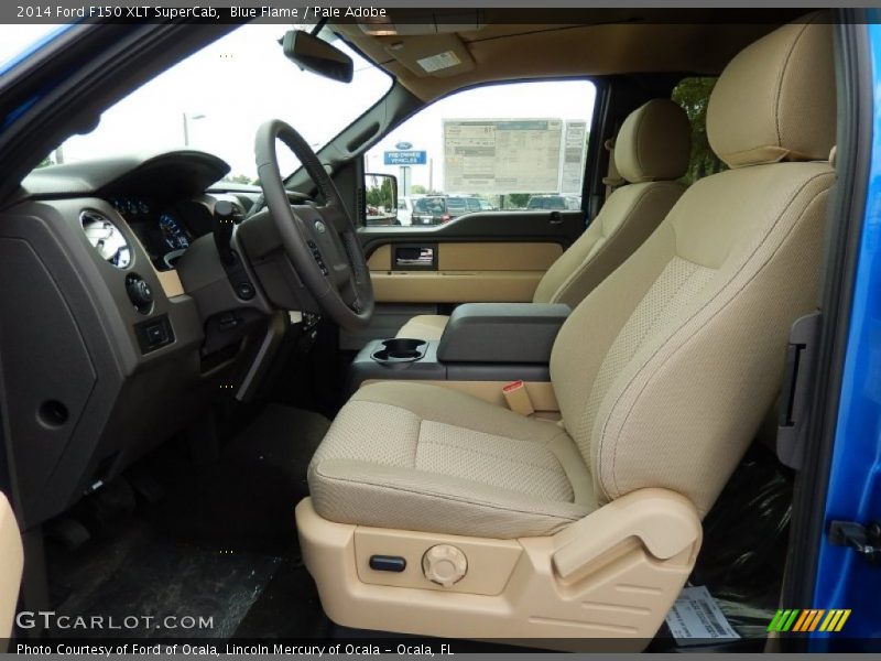 Front Seat of 2014 F150 XLT SuperCab