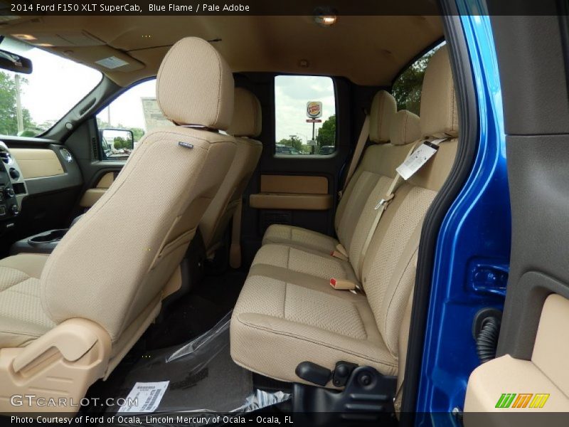 Rear Seat of 2014 F150 XLT SuperCab