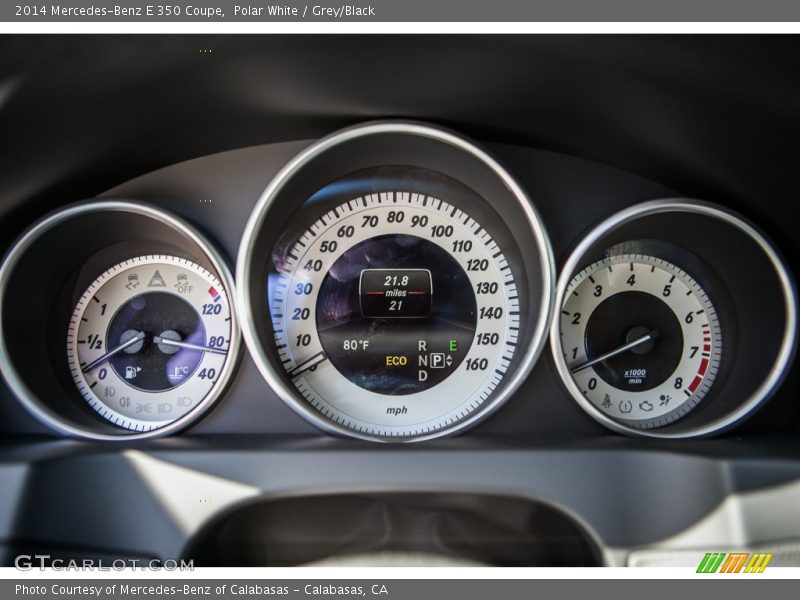 Polar White / Grey/Black 2014 Mercedes-Benz E 350 Coupe