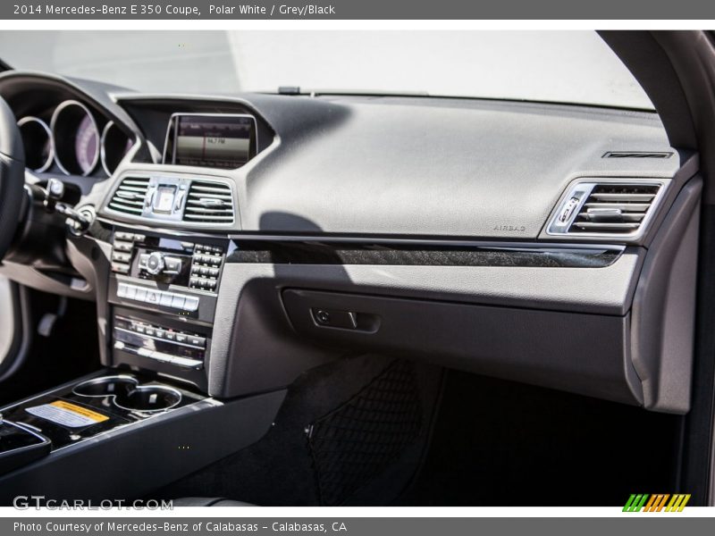 Polar White / Grey/Black 2014 Mercedes-Benz E 350 Coupe