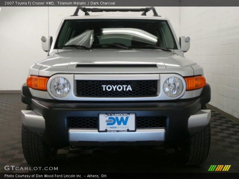 Titanium Metallic / Dark Charcoal 2007 Toyota FJ Cruiser 4WD