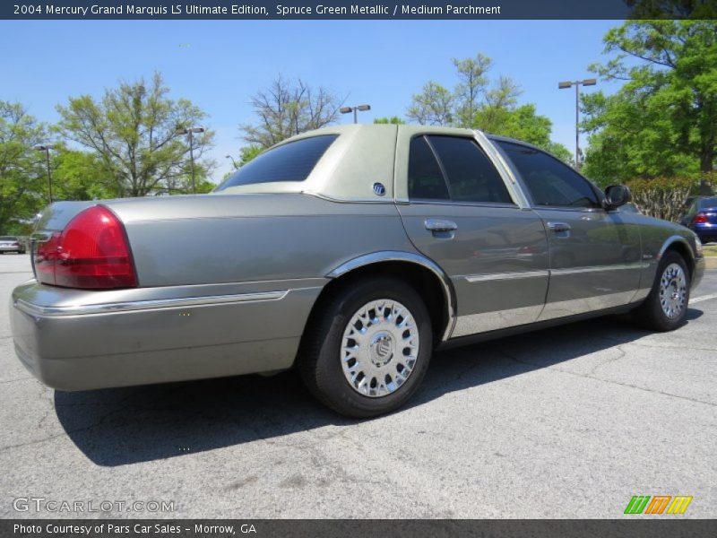 Spruce Green Metallic / Medium Parchment 2004 Mercury Grand Marquis LS Ultimate Edition