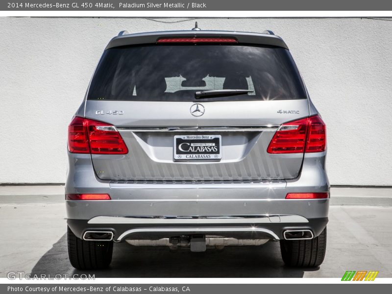 Paladium Silver Metallic / Black 2014 Mercedes-Benz GL 450 4Matic