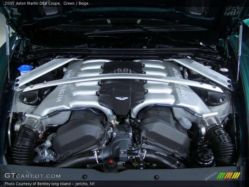 Green / Beige 2005 Aston Martin DB9 Coupe