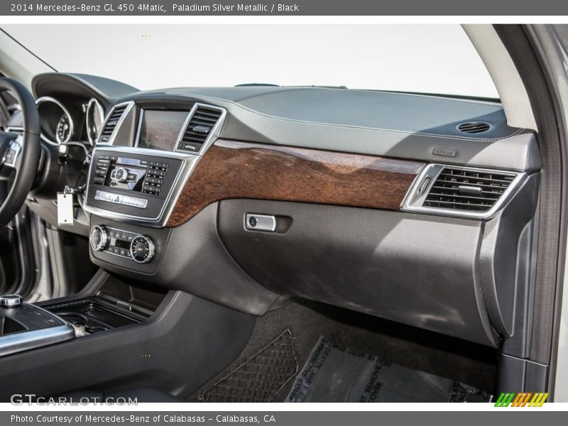 Paladium Silver Metallic / Black 2014 Mercedes-Benz GL 450 4Matic