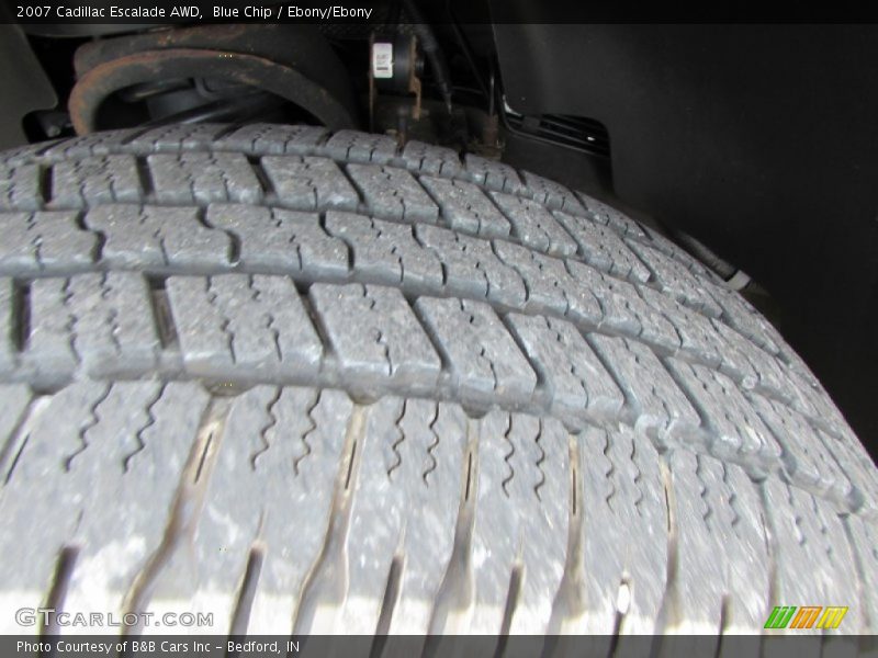 Blue Chip / Ebony/Ebony 2007 Cadillac Escalade AWD