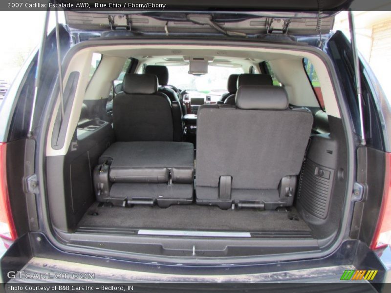 Blue Chip / Ebony/Ebony 2007 Cadillac Escalade AWD