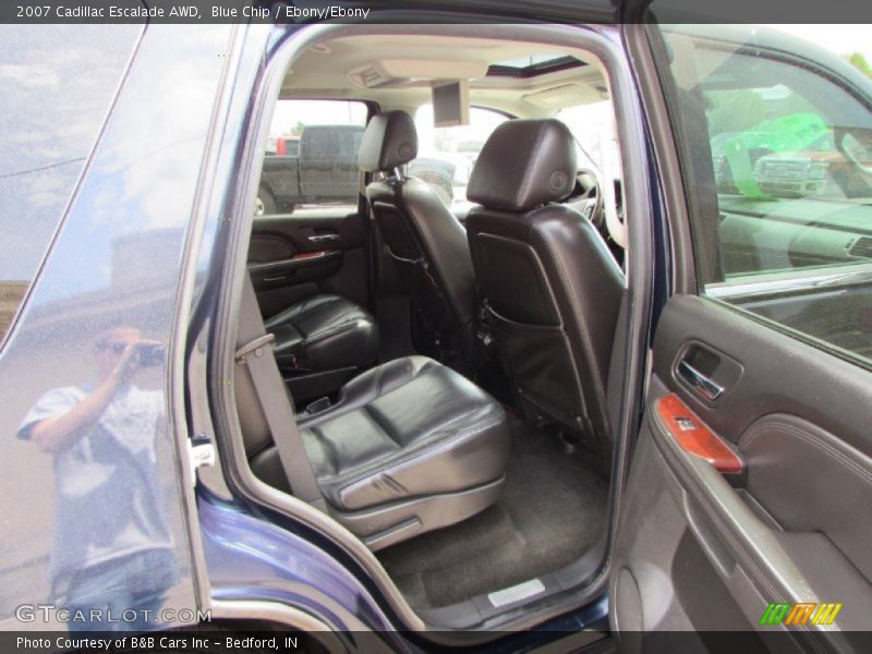 Blue Chip / Ebony/Ebony 2007 Cadillac Escalade AWD