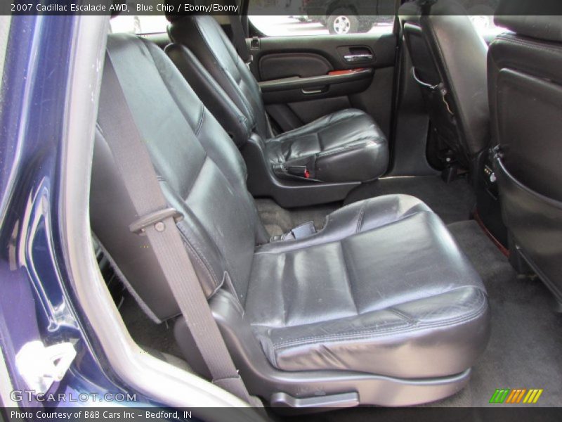 Blue Chip / Ebony/Ebony 2007 Cadillac Escalade AWD