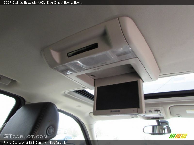 Blue Chip / Ebony/Ebony 2007 Cadillac Escalade AWD