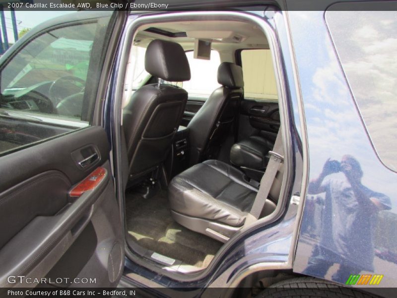 Blue Chip / Ebony/Ebony 2007 Cadillac Escalade AWD