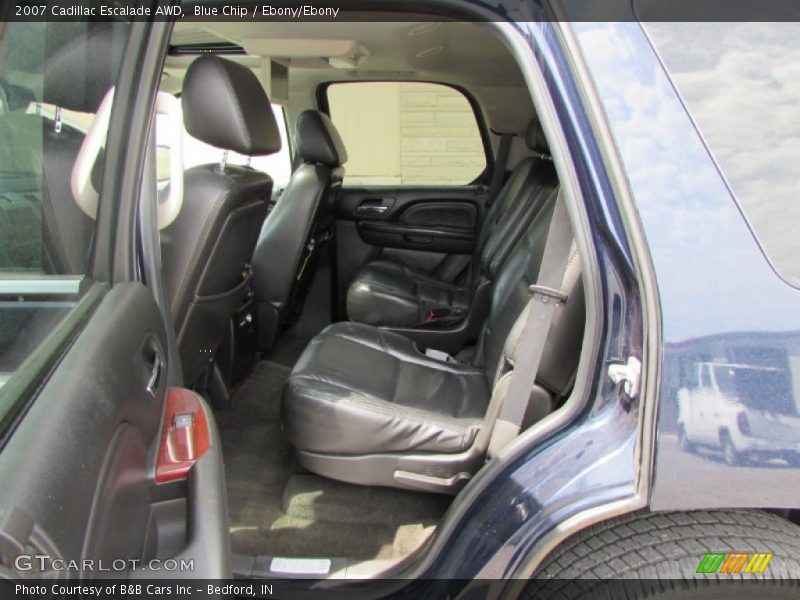 Blue Chip / Ebony/Ebony 2007 Cadillac Escalade AWD