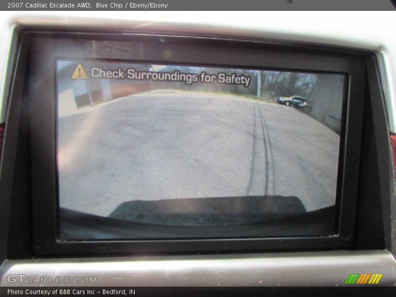 Blue Chip / Ebony/Ebony 2007 Cadillac Escalade AWD