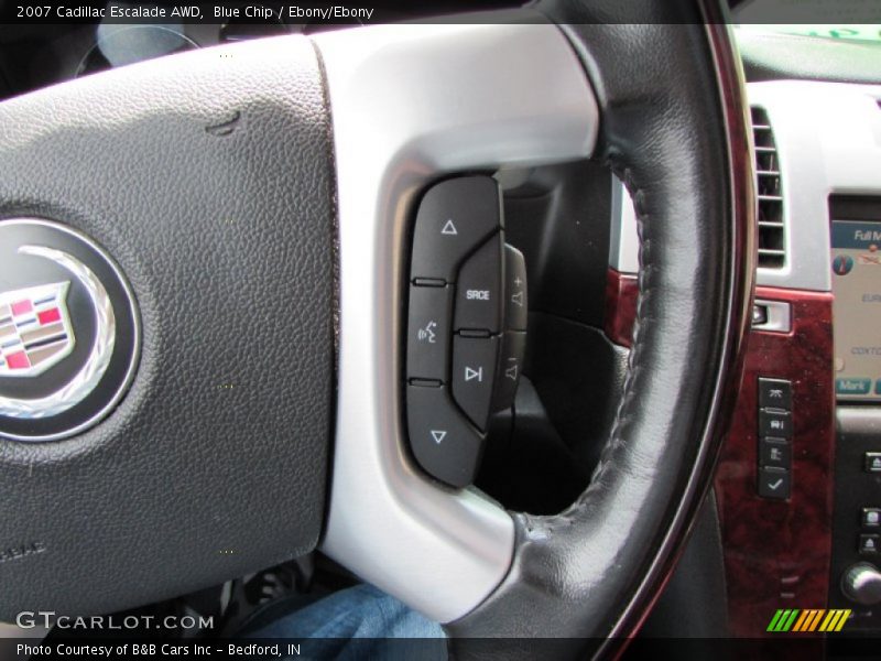 Blue Chip / Ebony/Ebony 2007 Cadillac Escalade AWD