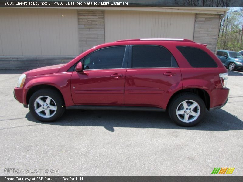 Salsa Red Metallic / Light Cashmere 2006 Chevrolet Equinox LT AWD