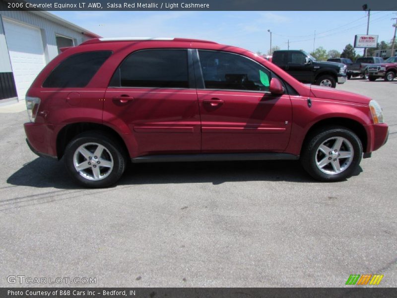 Salsa Red Metallic / Light Cashmere 2006 Chevrolet Equinox LT AWD
