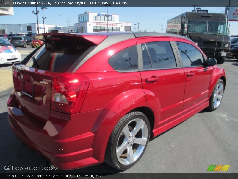 Inferno Red Crystal Pearl / Dark Slate Gray 2008 Dodge Caliber SRT4