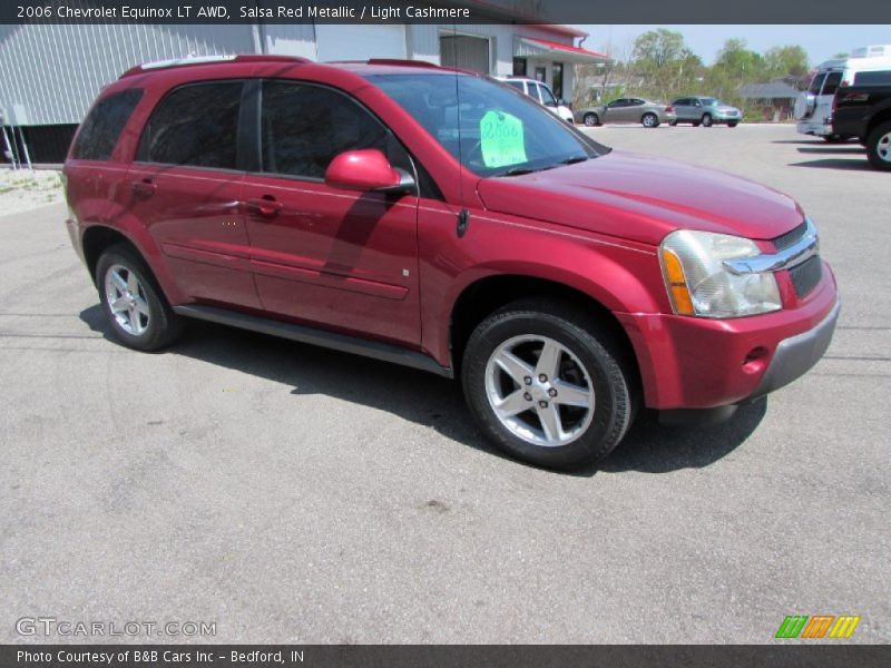 Salsa Red Metallic / Light Cashmere 2006 Chevrolet Equinox LT AWD