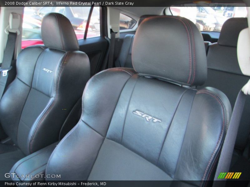 Inferno Red Crystal Pearl / Dark Slate Gray 2008 Dodge Caliber SRT4