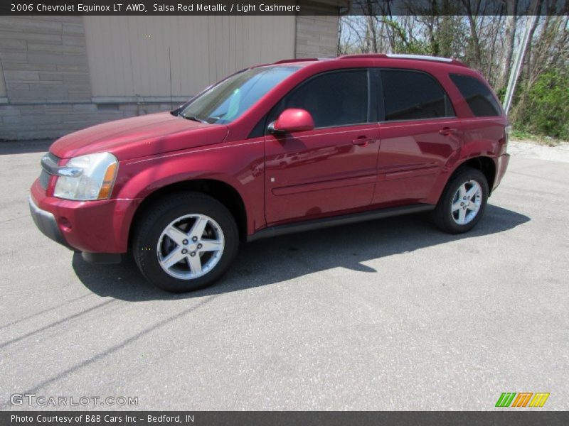 Salsa Red Metallic / Light Cashmere 2006 Chevrolet Equinox LT AWD
