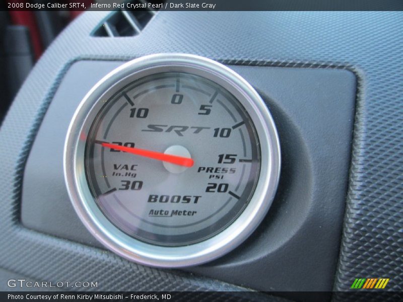 Inferno Red Crystal Pearl / Dark Slate Gray 2008 Dodge Caliber SRT4